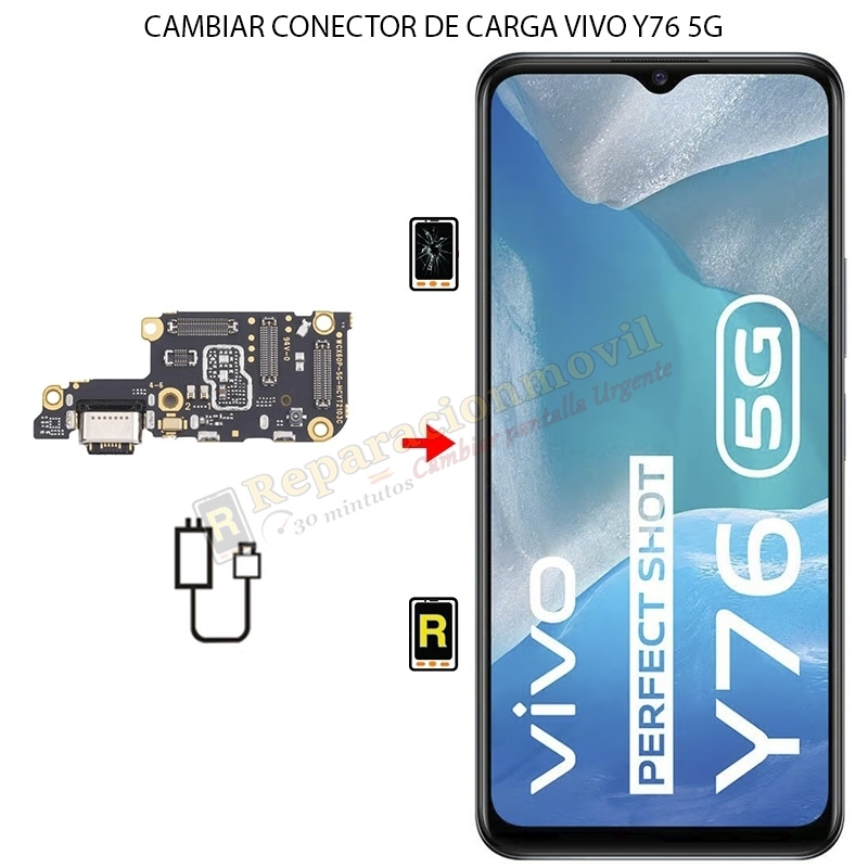 Cambiar Conector de Carga Vivo Y76 5G