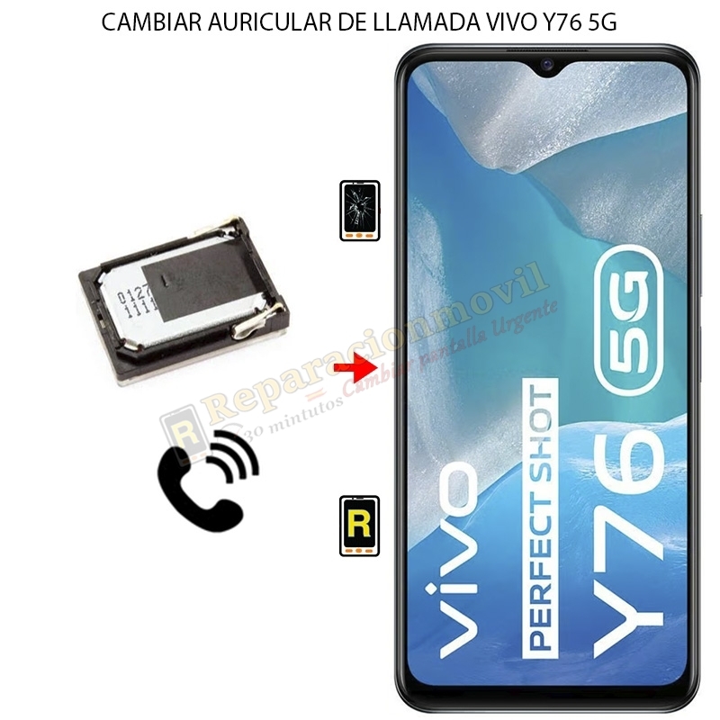 Cambiar Auricular de Llamada Vivo Y76 5G