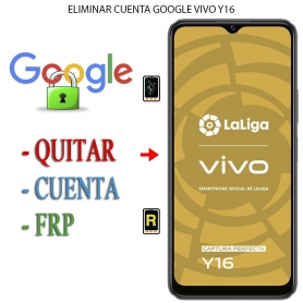 Eliminar Contraseña y Cuenta Google Vivo Y16