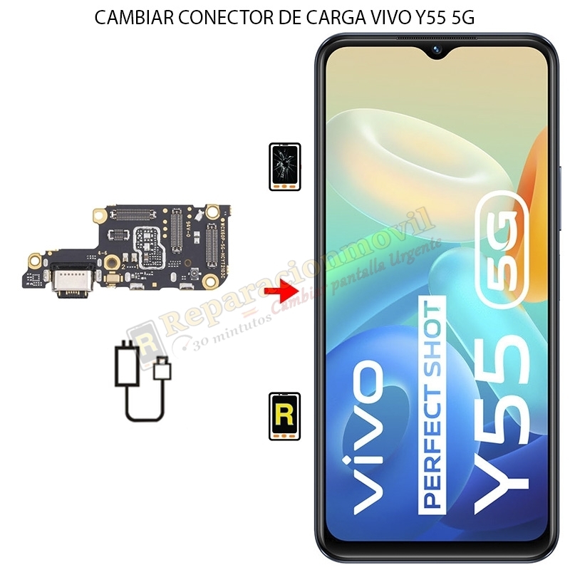 Cambiar Conector de Carga Vivo Y55 5G