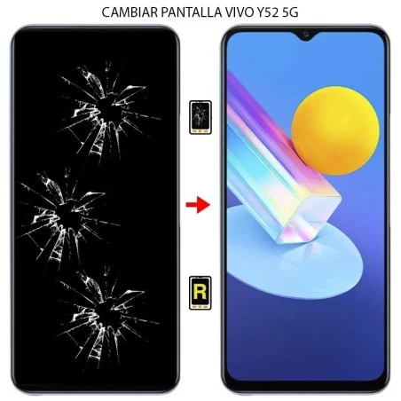 Cambiar Pantalla Vivo Y52 5G