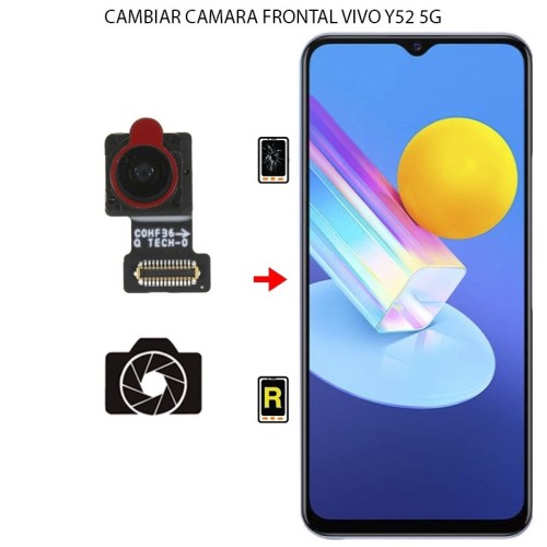 Cambiar Cámara Frontal Vivo Y52 5G