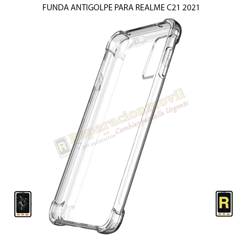 Funda Antigolpe Transparente Realme C21