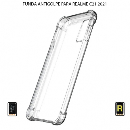 Funda Antigolpe Transparente Realme C21