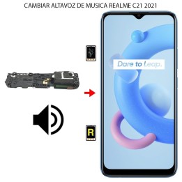 Cambiar Altavoz de Música Realme C21