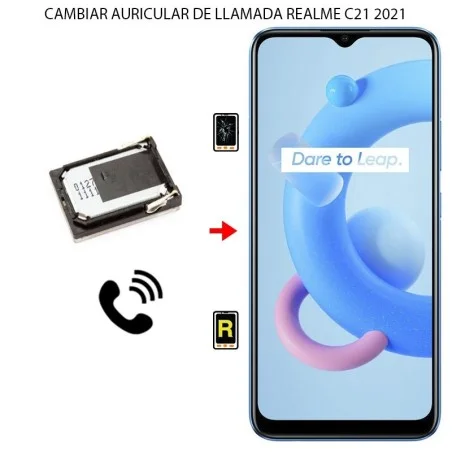 Cambiar Auricular de Llamada Realme C21 2021