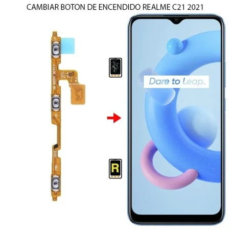 Cambiar Botón de Encendido Realme C21 2021