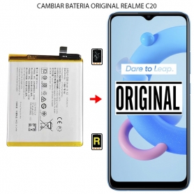 Cambiar Batería Original Realme C20