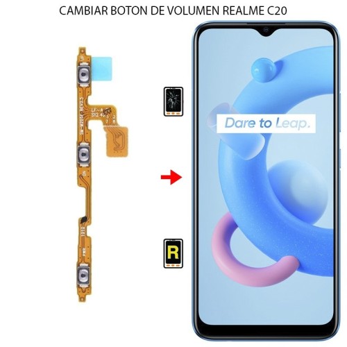 Cambiar Botón de Volumen Realme C20