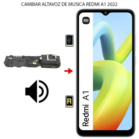 Cambiar Altavoz de Música Xiaomi Redmi A1