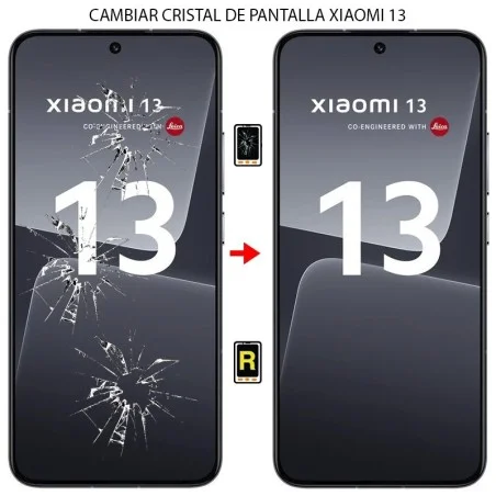 Cambiar Cristal de Pantalla Xiaomi 13