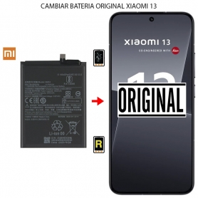 Cambiar Batería Original Xiaomi 13