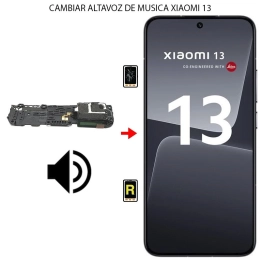 Cambiar Altavoz de Música Xiaomi 13