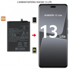 Cambiar Batería Xiaomi 13 Lite