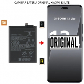 Cambiar Batería Original Xiaomi 13 Lite