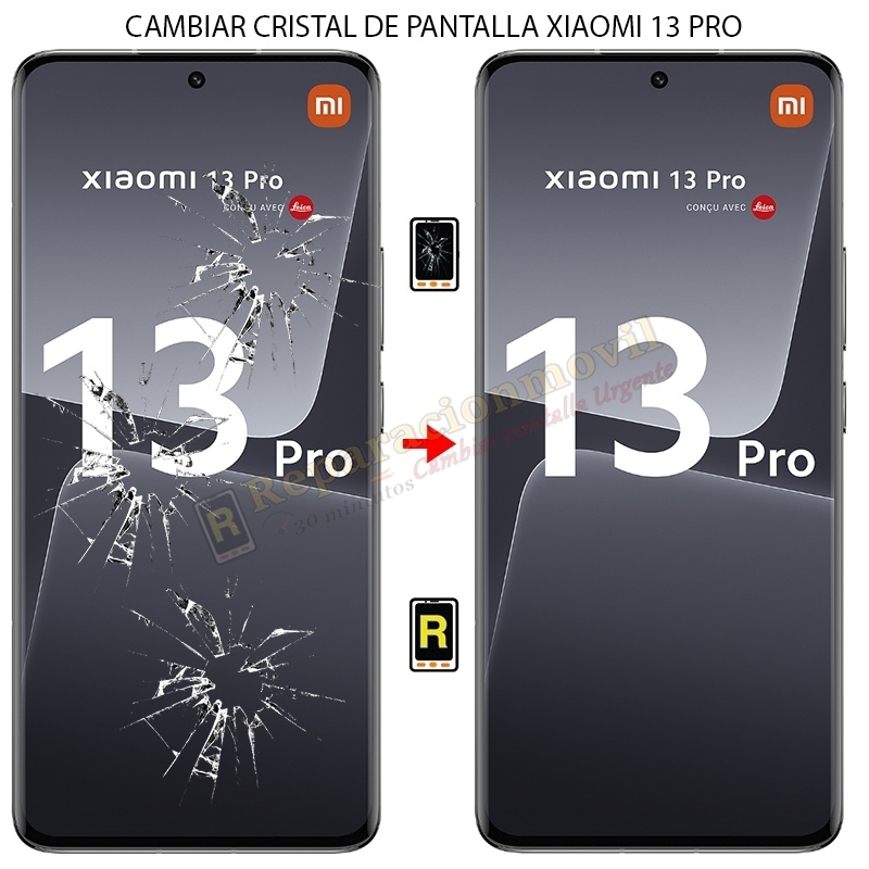 Cambiar Cristal de Pantalla Xiaomi 13 Pro