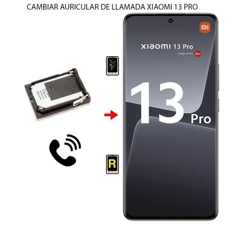 Cambiar Auricular de Llamada Xiaomi 13 Pro