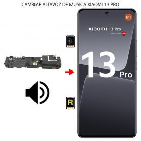 Cambiar Altavoz de Música Xiaomi 13 Pro