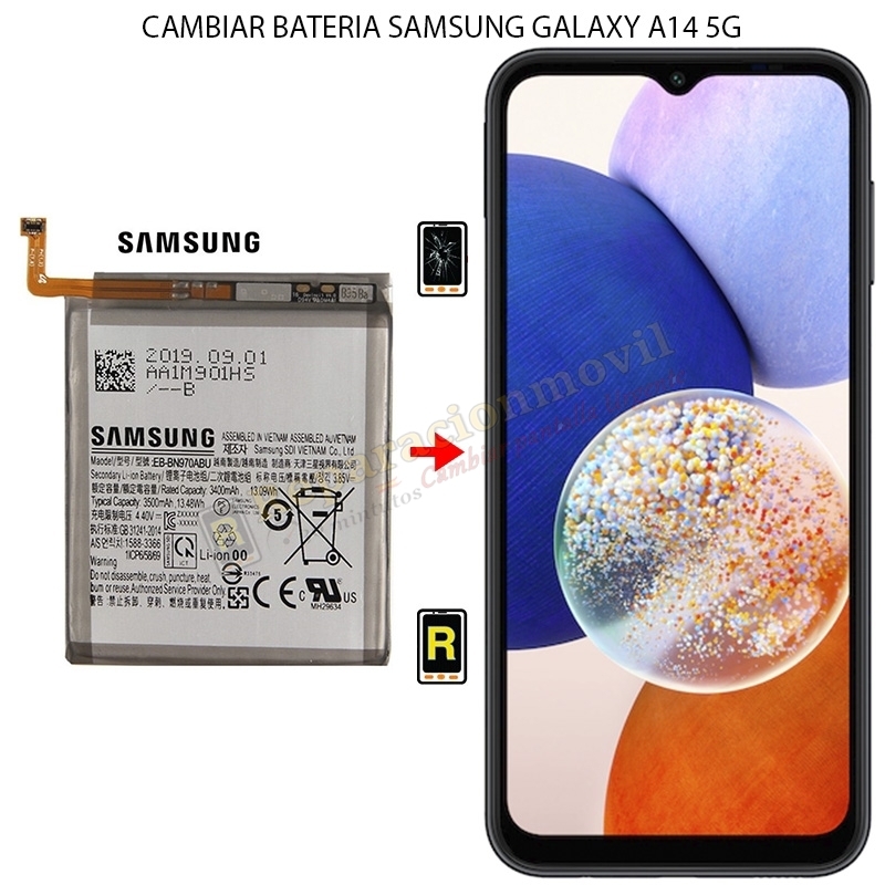 Cambiar Batería Samsung Galaxy A14 5G