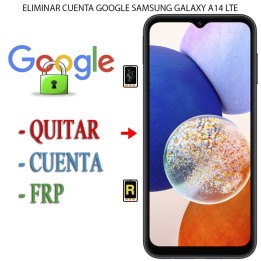 Eliminar Contraseña y Cuenta Google Samsung Galaxy A14 LTE