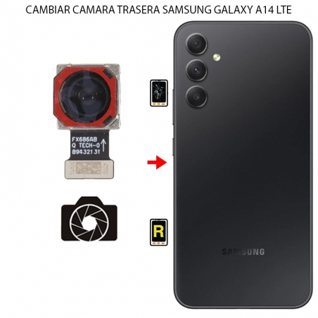 Cambiar Cámara Trasera Samsung Galaxy A14 LTE
