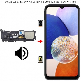 Cambiar Altavoz de Música Samsung Galaxy A14 LTE