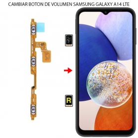 Cambiar Botón de Volumen Samsung Galaxy A14 LTE
