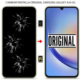 Cambiar Pantalla Original Samsung Galaxy A34 5G