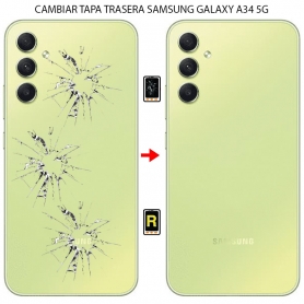 Cambiar Tapa Trasera Samsung Galaxy A34 5G