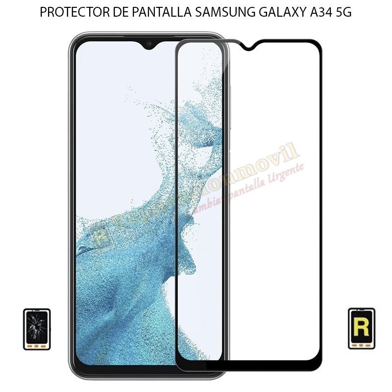 Protector de Pantalla Cristal Templado Samsung Galaxy A34 5G