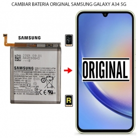 Cambiar Batería Original Samsung Galaxy A34 5G