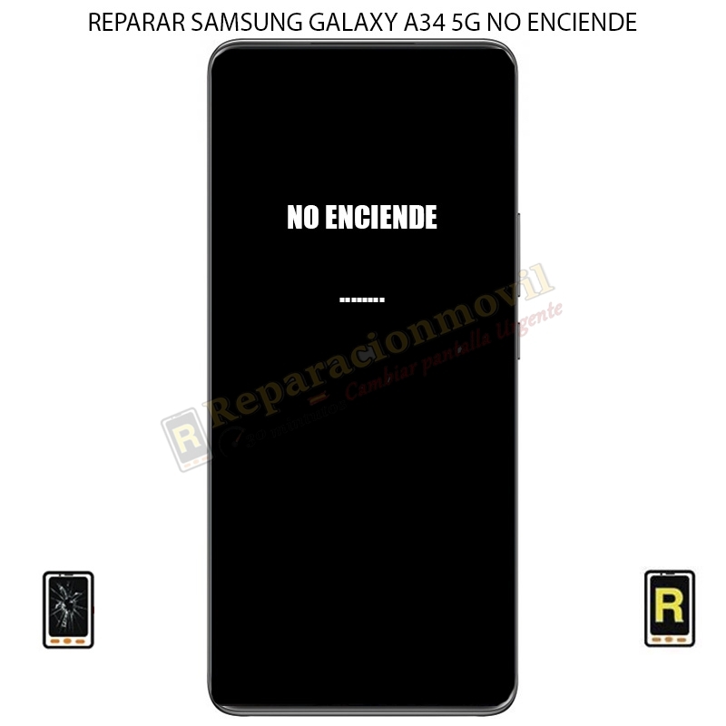 Reparar Samsung Galaxy A34 5G No Enciende