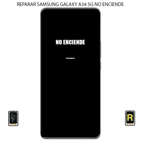 Reparar Samsung Galaxy A34 5G No Enciende