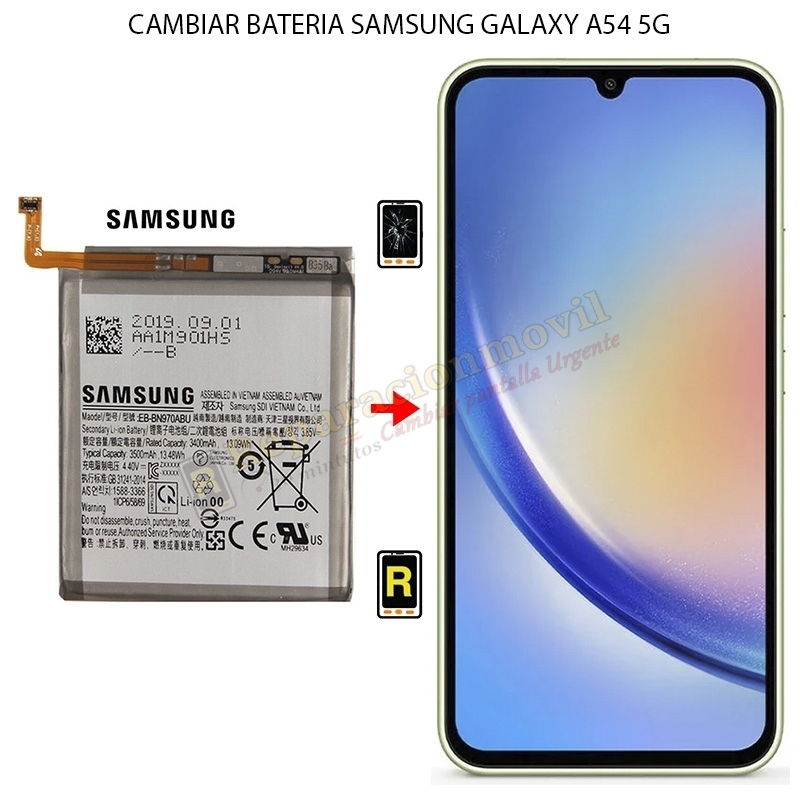 Cambiar Batería Samsung Galaxy A54 5G