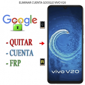 Eliminar Contraseña y Cuenta Google Vivo V20