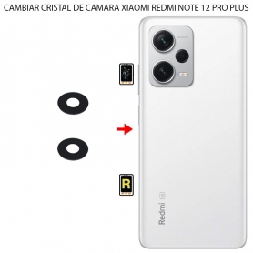 Cambiar Cristal Cámara Trasera Xiaomi Redmi Note 12 Pro Plus
