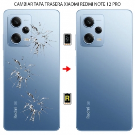 Cambiar Tapa Trasera Xiaomi Redmi Note 12 Pro