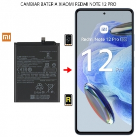 Cambiar Batería Xiaomi Redmi Note 12 Pro