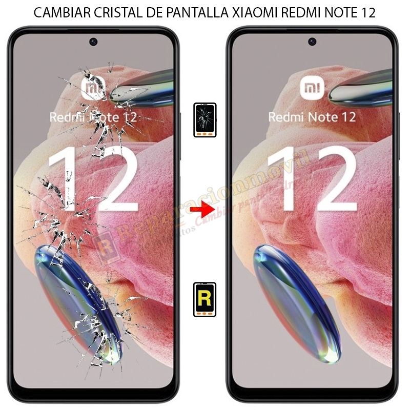Cambiar Cristal de Pantalla Xiaomi Redmi Note 12
