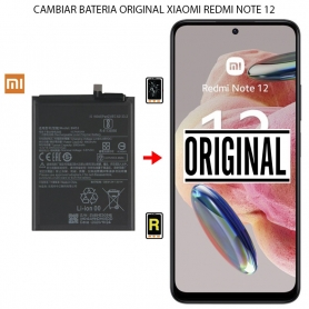 Cambiar Batería Original Xiaomi Redmi Note 12