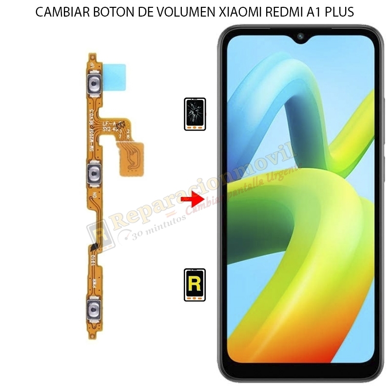 Cambiar Botón de Volumen Xiaomi Redmi A1 Plus