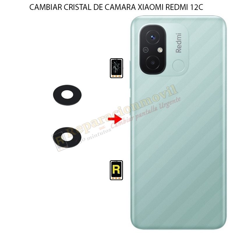 Cambiar Cristal Cámara Trasera Xiaomi Redmi 12C