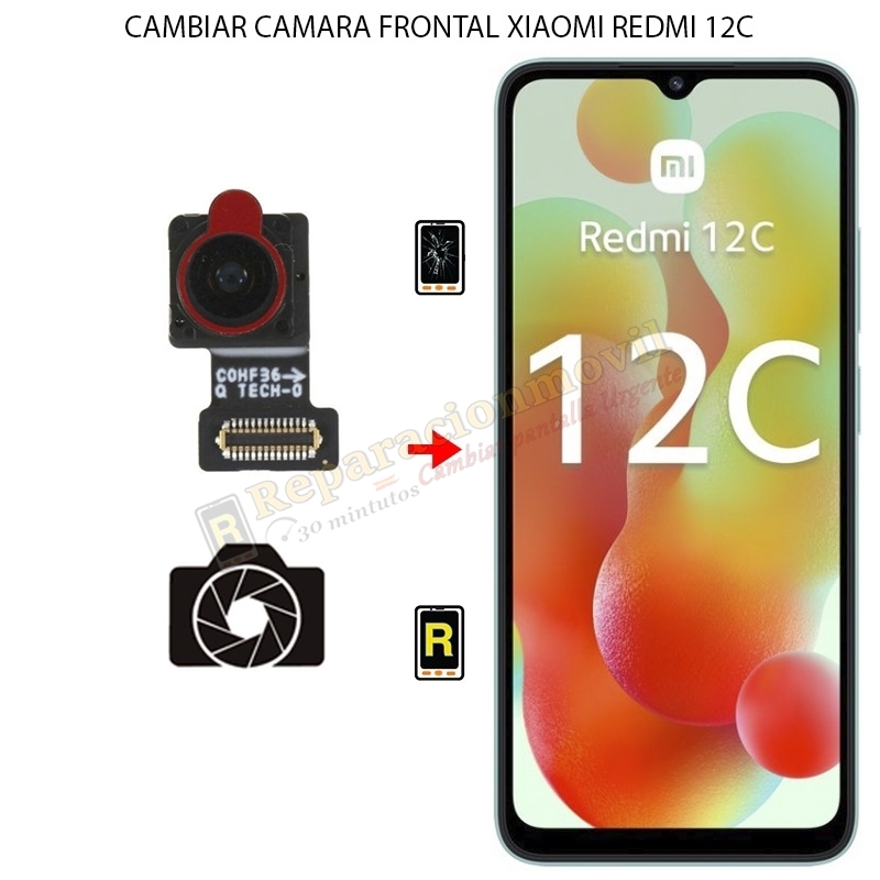 Cambiar Cámara Frontal Xiaomi Redmi 12C