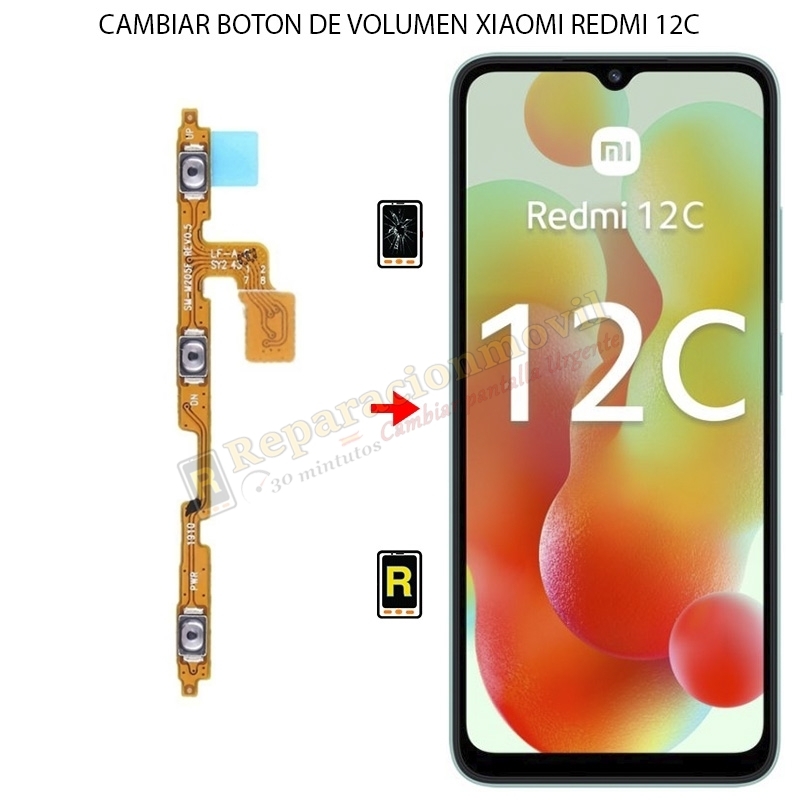 Cambiar Botón de Volumen Xiaomi Redmi 12C