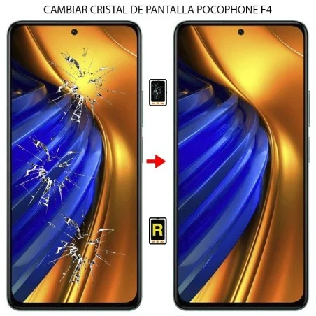 Cambiar Pantalla Xiaomi Poco F4 Original Con Marco