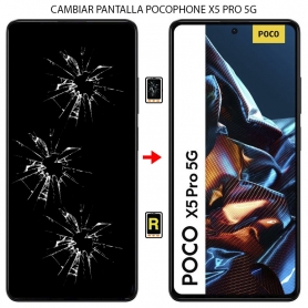 Cambiar Pantalla Xiaomi Poco X5 Pro 5G Original con Marco