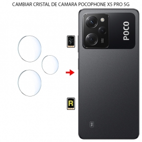 Cambiar Cristal Cámara Trasera Xiaomi Poco X5 Pro 5G