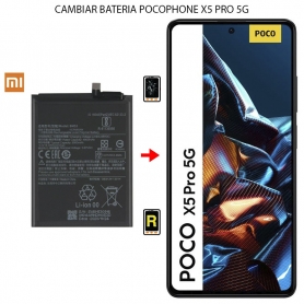 Cambiar Batería Xiaomi Poco X5 Pro 5G