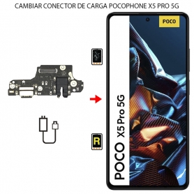 Cambiar Conector de Carga Xiaomi Poco X5 Pro 5G