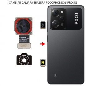 Cambiar Cámara Trasera Xiaomi Poco X5 Pro 5G